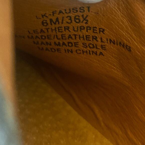 Lucky Brand Women's Fausst Grey Leather Shooties Booties Shoes Size 6 - Picture 6 of 6